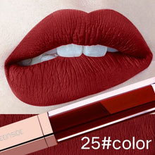 Load image into Gallery viewer, 24 Color Make Up Liquid Lipstick Waterproof Mate Red Lip Long Lasting Ultra Matte Lip Gloss Black Blue Nude Lipstick