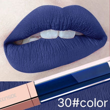 Load image into Gallery viewer, 24 Color Make Up Liquid Lipstick Waterproof Mate Red Lip Long Lasting Ultra Matte Lip Gloss Black Blue Nude Lipstick