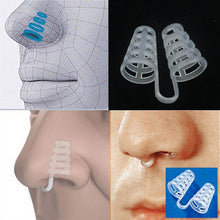 Load image into Gallery viewer, 2PCS Professional Anti Snoring Device Anti Snore Nose Clip Relieve Snoring Snore Stopping Health Care For Men Women