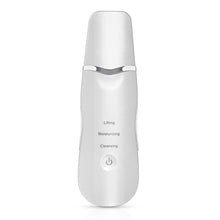 Load image into Gallery viewer, Ultrasonic Skin Scrubber Deep Face Cleaning Machine Peeling Shovel Facial Pore Cleaner Skin Scrubber Lift Machine SPA Spatula