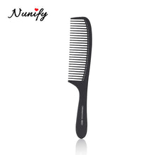 Load image into Gallery viewer, Nunify Professional Wig Brush Wide Tooth Comb Black Abs Plastic Heat-Resistant Large Wide Tooth Comb For Hair Styling Tool