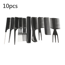 Load image into Gallery viewer, 1pc/10pcs Professional Hair Brush Comb Salon Anti-static Hair Combs Hairbrush Hairdressing Combs Hair Care Styling Tools