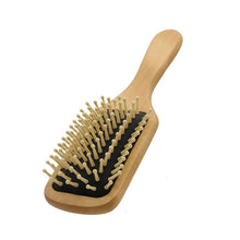 Load image into Gallery viewer, Wooden Hair Comb Soft Hair Brush Care Massage Anti-static Detangling Comb for Long Hair Women Hairdressing Salon Styling Tools