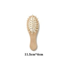 Load image into Gallery viewer, Wooden Hair Comb Soft Hair Brush Care Massage Anti-static Detangling Comb for Long Hair Women Hairdressing Salon Styling Tools