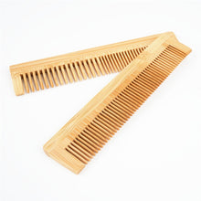Load image into Gallery viewer, Wooden Hair Comb Soft Hair Brush Care Massage Anti-static Detangling Comb for Long Hair Women Hairdressing Salon Styling Tools