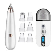 Load image into Gallery viewer, Facial Blackhead Remover Face Deep Cleaner Remove Pore Acne Pimple Black Head Vacuum Suction with Moisture Tester Skin Care Tool