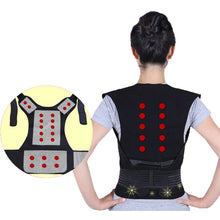 Load image into Gallery viewer, Tourmaline Heating Vest Back Waist Protector Magnetotherapy Multi-function Healthcare Health Lumbar Intervertebral Disc Painless