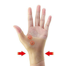Load image into Gallery viewer, 2019 100% Brand new and high quality 1 pair Silicone Magnetic Therapy Gel Wrist Glove Support Hand Pain Ease Healthcare