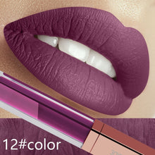 Load image into Gallery viewer, 24 Color Make Up Liquid Lipstick Waterproof Mate Red Lip Long Lasting Ultra Matte Lip Gloss Black Blue Nude Lipstick