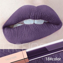 Load image into Gallery viewer, 24 Color Make Up Liquid Lipstick Waterproof Mate Red Lip Long Lasting Ultra Matte Lip Gloss Black Blue Nude Lipstick