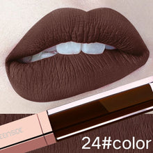 Load image into Gallery viewer, 24 Color Make Up Liquid Lipstick Waterproof Mate Red Lip Long Lasting Ultra Matte Lip Gloss Black Blue Nude Lipstick