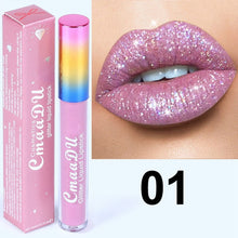 Load image into Gallery viewer, Glitter Lips Make Up Liquid Lipstick Waterproof Long Lasting Shimmer Red Lip Pink Women Lipsticks