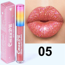Load image into Gallery viewer, Glitter Lips Make Up Liquid Lipstick Waterproof Long Lasting Shimmer Red Lip Pink Women Lipsticks
