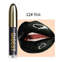Load image into Gallery viewer, Lips Makeup Gloss Magic Lipstick Glitter Lip Black Purple Blue Gold Long Lasting Make Up Waterproof Metallic Liquid Lipsticks