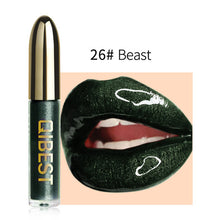 Load image into Gallery viewer, Lips Makeup Gloss Magic Lipstick Glitter Lip Black Purple Blue Gold Long Lasting Make Up Waterproof Metallic Liquid Lipsticks