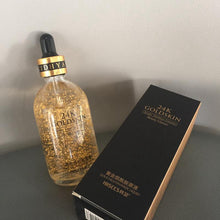 Load image into Gallery viewer, 24K Gold Essence Make Up Primer Hydrating Moisturizer Pores Face Foil Serums Oil Matte Facial Professional Makeup Base
