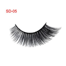 Load image into Gallery viewer, 3 Pairs Natural False Eyelashes Beauty Make up Thick Cross Voluminous Messy Style Eye Lashes Extension Women Fashion Makeup Tool