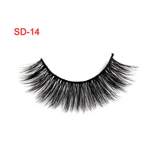 Load image into Gallery viewer, 3 Pairs Natural False Eyelashes Beauty Make up Thick Cross Voluminous Messy Style Eye Lashes Extension Women Fashion Makeup Tool