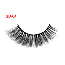Load image into Gallery viewer, 3 Pairs Natural False Eyelashes Beauty Make up Thick Cross Voluminous Messy Style Eye Lashes Extension Women Fashion Makeup Tool
