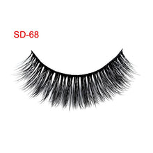 Load image into Gallery viewer, 3 Pairs Natural False Eyelashes Beauty Make up Thick Cross Voluminous Messy Style Eye Lashes Extension Women Fashion Makeup Tool